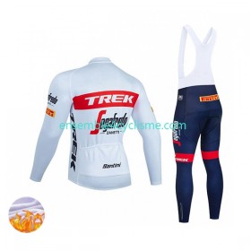 Tenue Maillot M/L + Collant à Bretelles Hiver Thermal Fleece 2022 TREK Segafredo N001